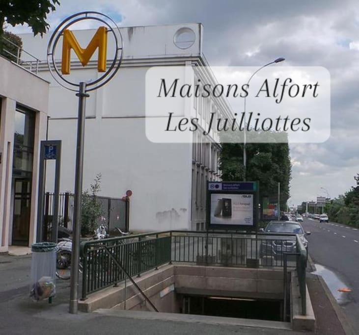 Escale-Marne Fr - 202 - Free Parking - Free Luggage Storage - All Equipped - Linen Included - Washing Machine - 10Mn Walk Metro 8 - Rer A - Panoramic View - From 1 To 14 Guests Maisons-Alfort Eksteriør bilde