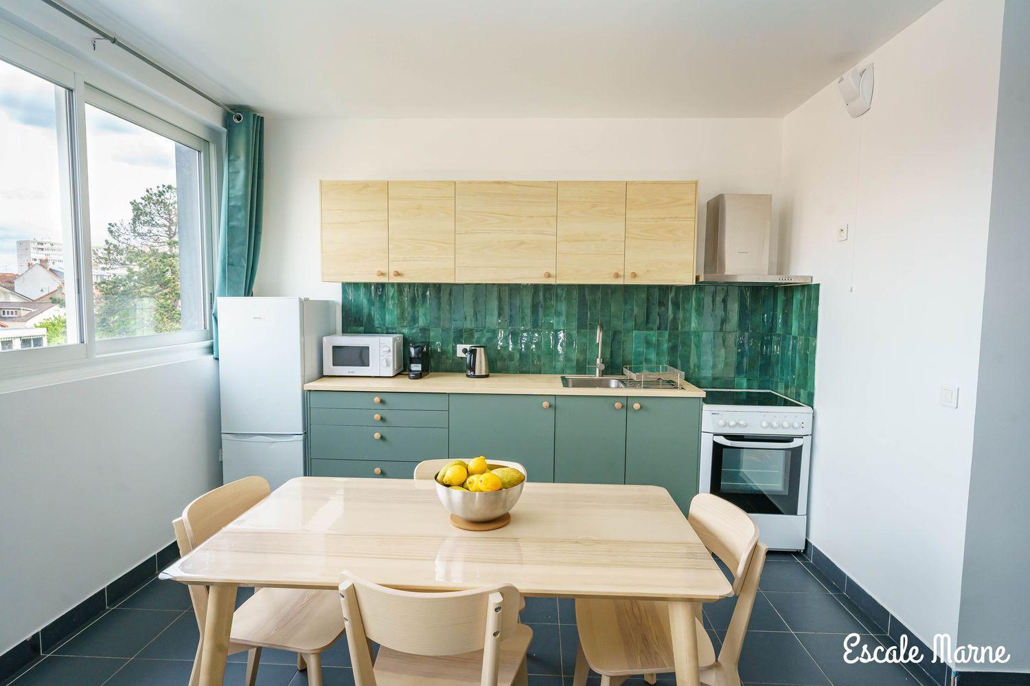 Escale-Marne Fr - 202 - Free Parking - Free Luggage Storage - All Equipped - Linen Included - Washing Machine - 10Mn Walk Metro 8 - Rer A - Panoramic View - From 1 To 14 Guests Maisons-Alfort Eksteriør bilde
