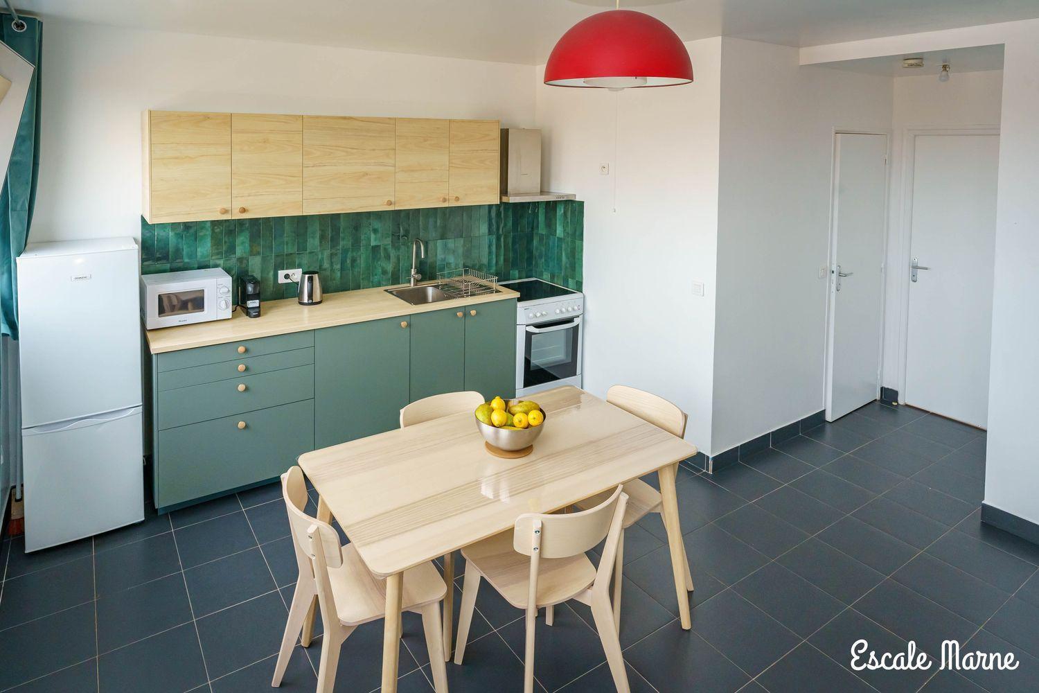 Escale-Marne Fr - 202 - Free Parking - Free Luggage Storage - All Equipped - Linen Included - Washing Machine - 10Mn Walk Metro 8 - Rer A - Panoramic View - From 1 To 14 Guests Maisons-Alfort Eksteriør bilde