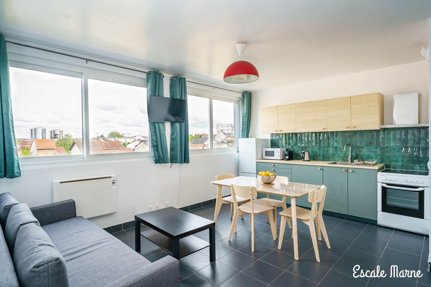 Escale-Marne Fr - 202 - Free Parking - Free Luggage Storage - All Equipped - Linen Included - Washing Machine - 10Mn Walk Metro 8 - Rer A - Panoramic View - From 1 To 14 Guests Maisons-Alfort Eksteriør bilde