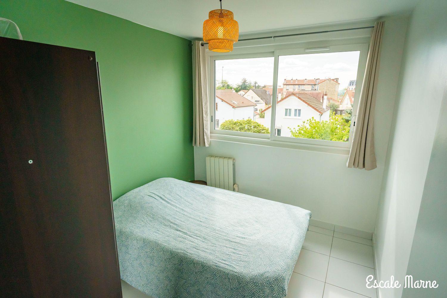 Escale-Marne Fr - 202 - Free Parking - Free Luggage Storage - All Equipped - Linen Included - Washing Machine - 10Mn Walk Metro 8 - Rer A - Panoramic View - From 1 To 14 Guests Maisons-Alfort Rom bilde