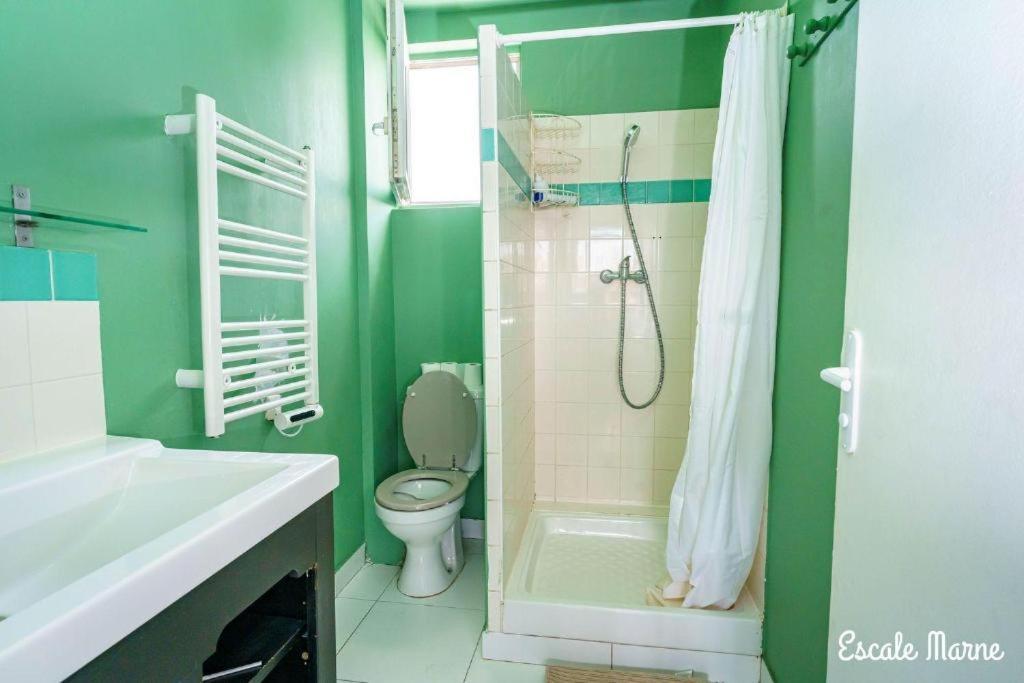 Escale-Marne Fr - 202 - Free Parking - Free Luggage Storage - All Equipped - Linen Included - Washing Machine - 10Mn Walk Metro 8 - Rer A - Panoramic View - From 1 To 14 Guests Maisons-Alfort Eksteriør bilde